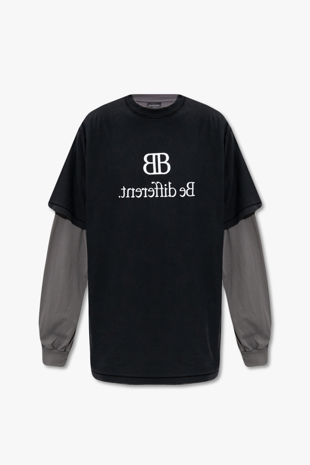 Balenciaga double t shirt online